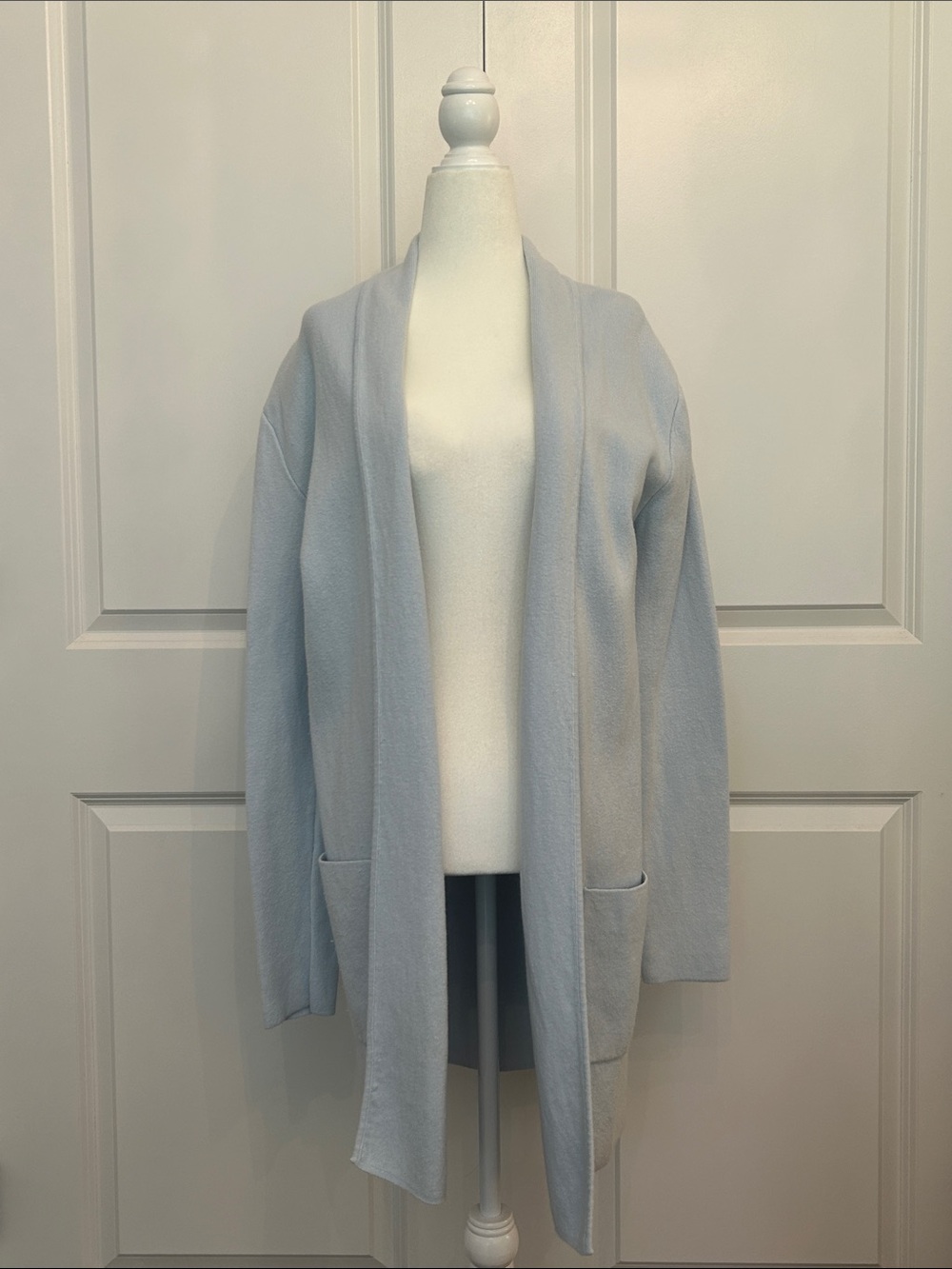 Burgess Long Open Cardigan